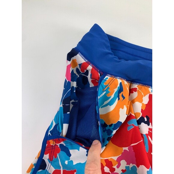 Lands End Quick Dry Board Skort Swim Skirt 514173 Mulit Floral Womens Plus 20W - Picture 3 of 10